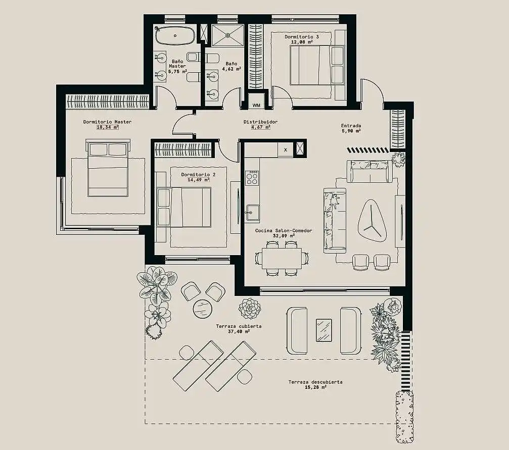 Appartement compact avec ascenseur à vendre à Mijas pueblo, imagen 14