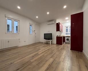 Living room of Flat to rent in  Madrid Capital  with Air Conditioner and Heating