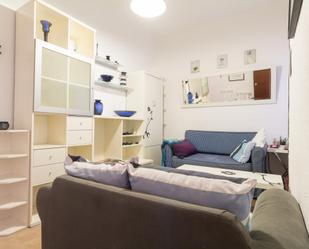 Sala d'estar de Apartament de lloguer en  Madrid Capital amb Aire condicionat