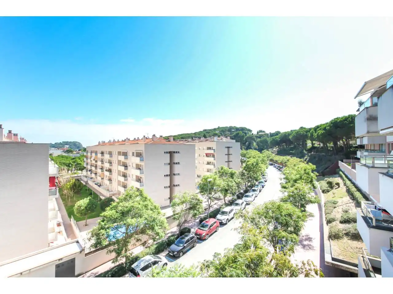 Vista exterior de Pis en venda en Lloret de Mar amb Aire condicionat, Terrassa i Traster