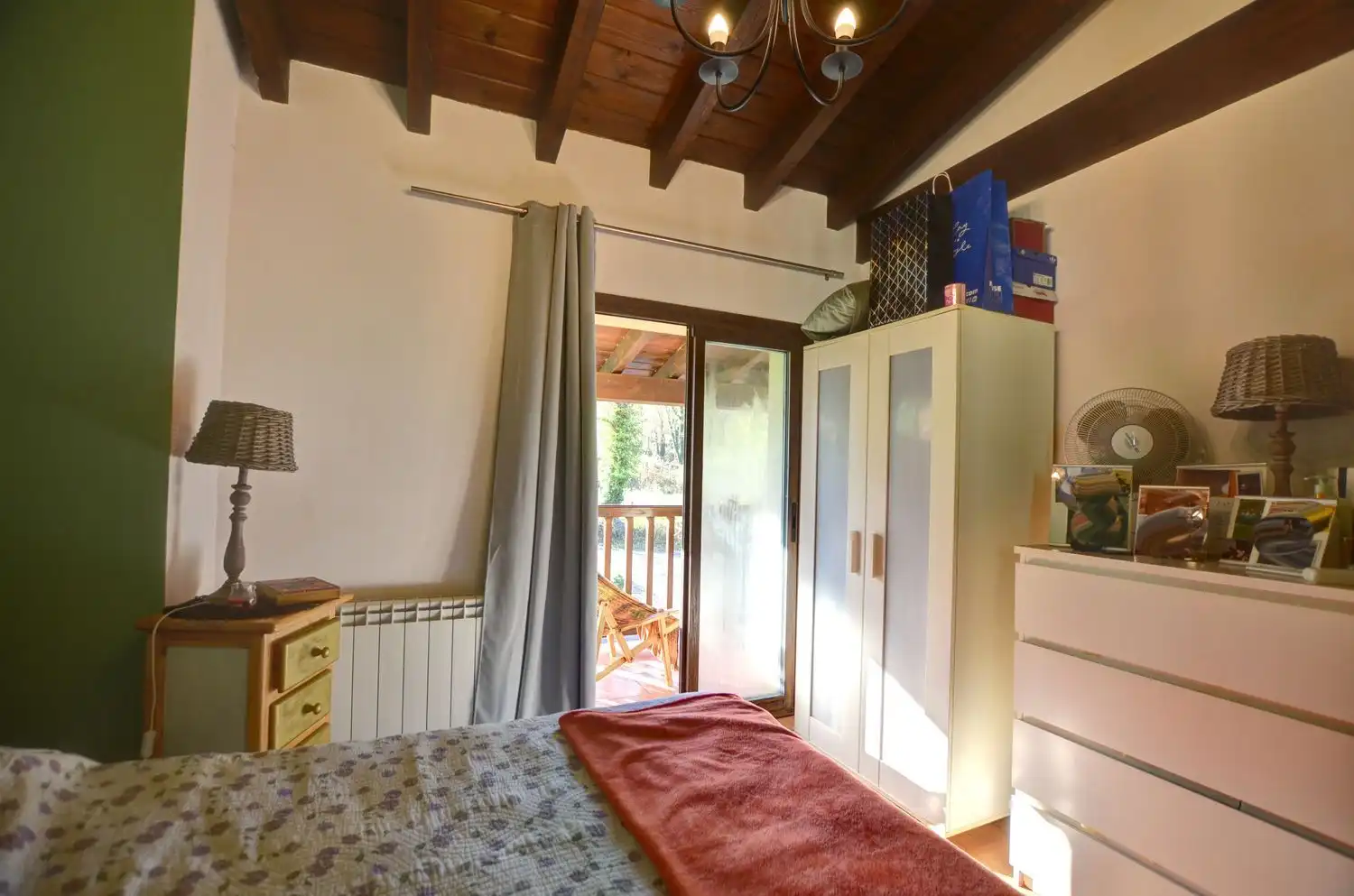 Bedroom of Houses for sale in Cangas de Onís  with Heating, Terrace and Swimming Pool