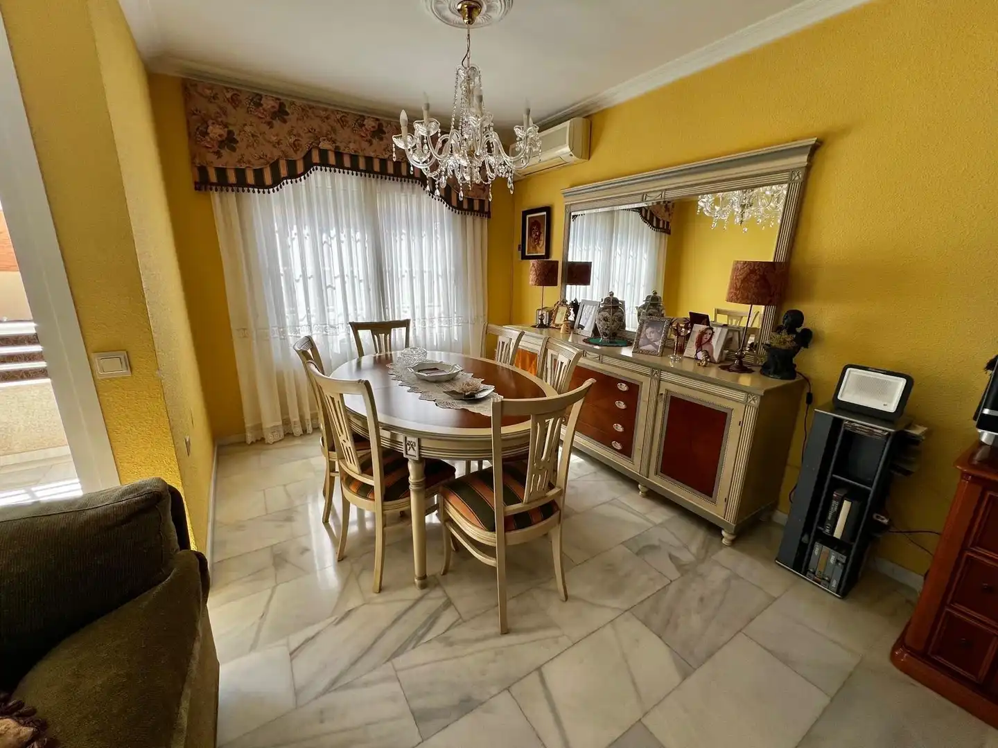 Dining room of Flat for sale in Málaga  with Air Conditioner and Terrace