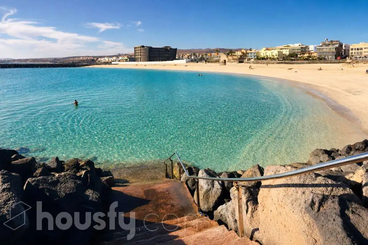 Vista exterior de Piso en venta en Puerto del Rosario con Trastero