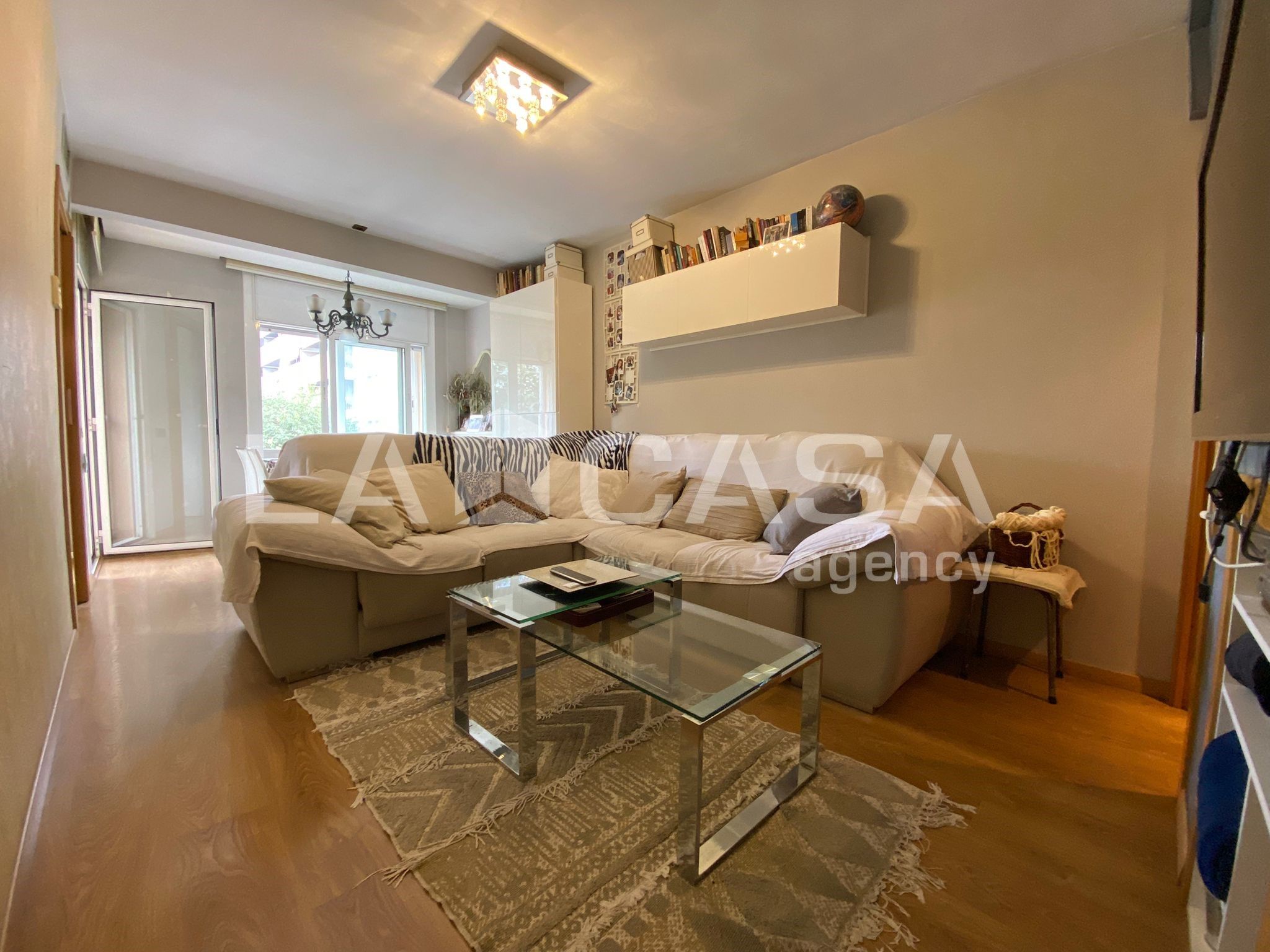 Sala de estar de Piso en venta en Santa Coloma de Gramenet con Balcón