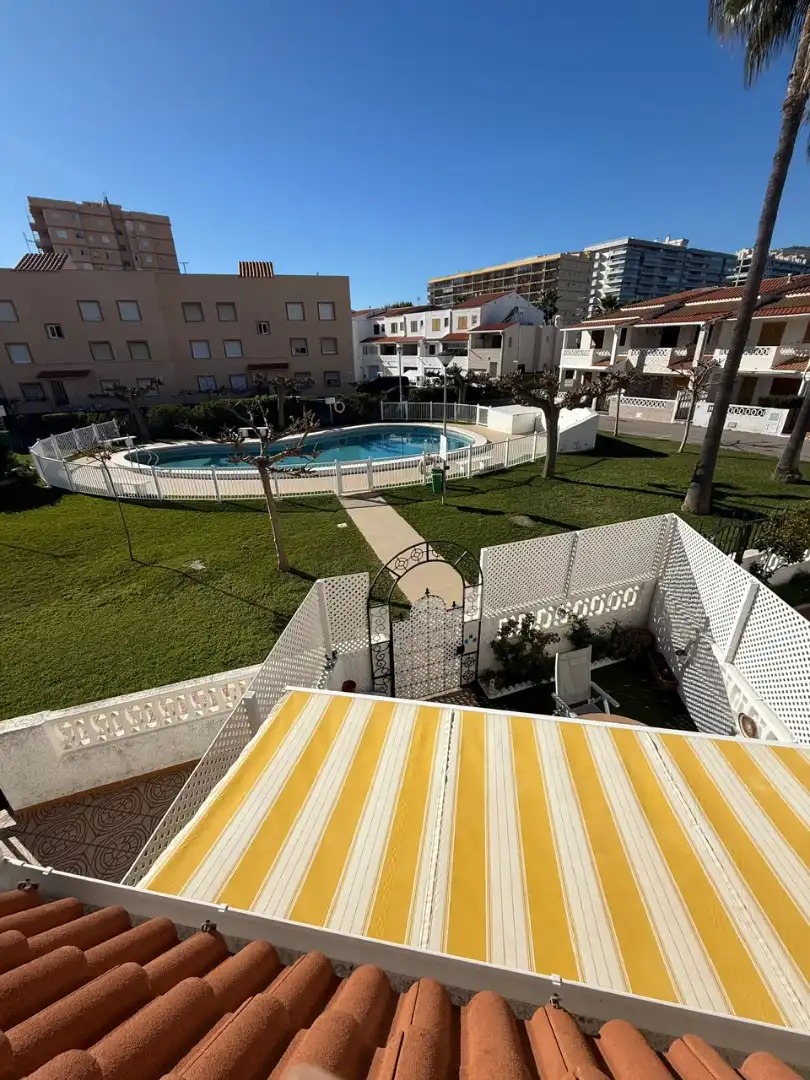 Swimming pool of Detached homes for sale in Oropesa del Mar / Orpesa  with Air Conditioner, Furnished and Oven