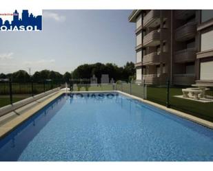 Swimming pool of Flat to rent in Noja  with Private garden, Parquet flooring and Terrace