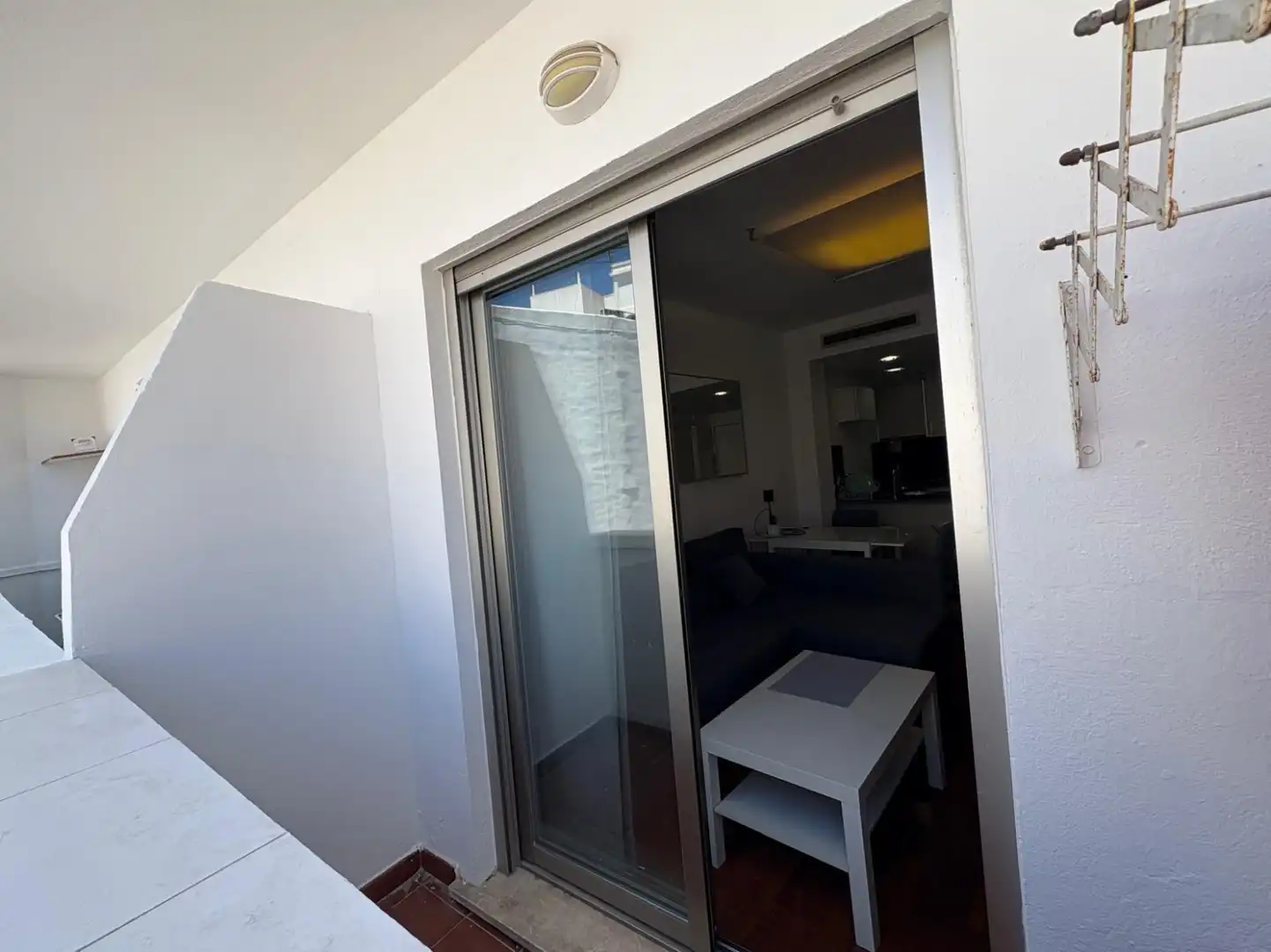 Terraza de Piso de alquiler en Valencia con Parquet, Amueblado y Balcón