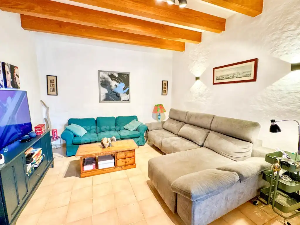 Sala de estar de Casa o chalet en venta en Maó - Mahón con Aire acondicionado, Calefacción y Jardín privado