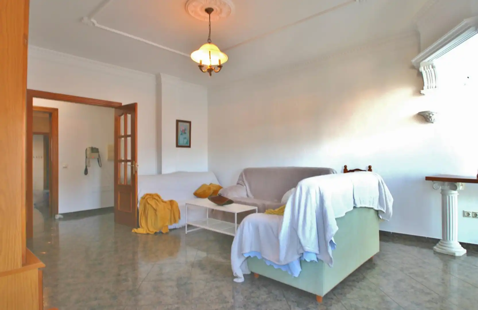 Living room of Flat for sale in Níjar  with Air Conditioner, Heating and Terrace