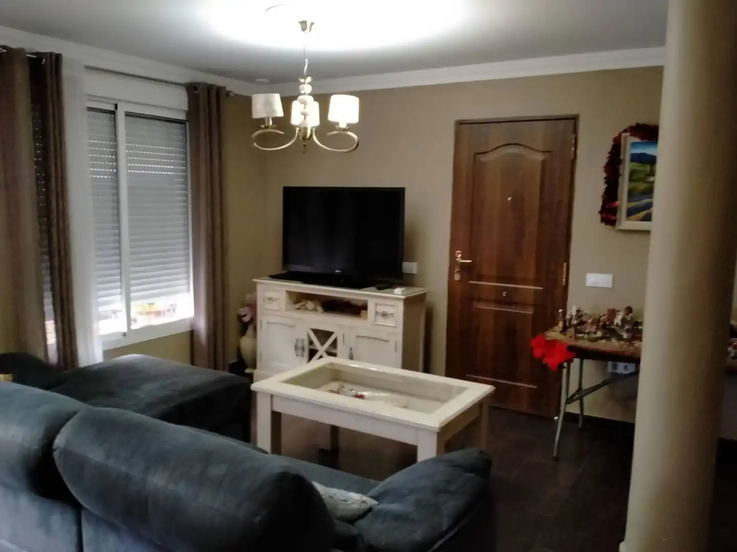 Living room of Houses for sale in Jerez de la Frontera  with Air Conditioner, Private garden and Swimming Pool