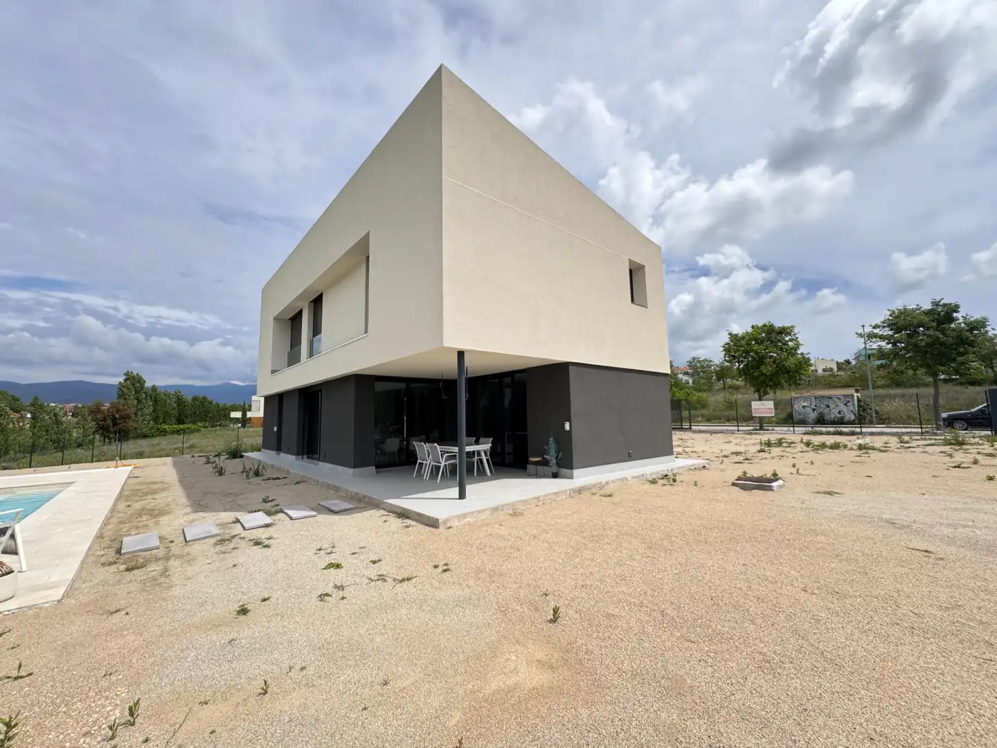 Vista exterior de Casa o xalet en venda en Cardedeu amb Aire condicionat, Calefacció i Jardí privat