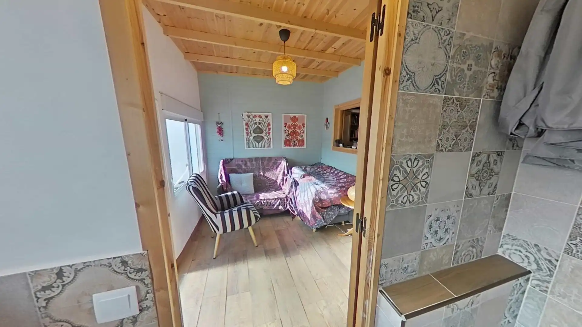 Sala de estar de Finca rústica en venta en Formentera del Segura con Aire acondicionado, Calefacción y Terraza