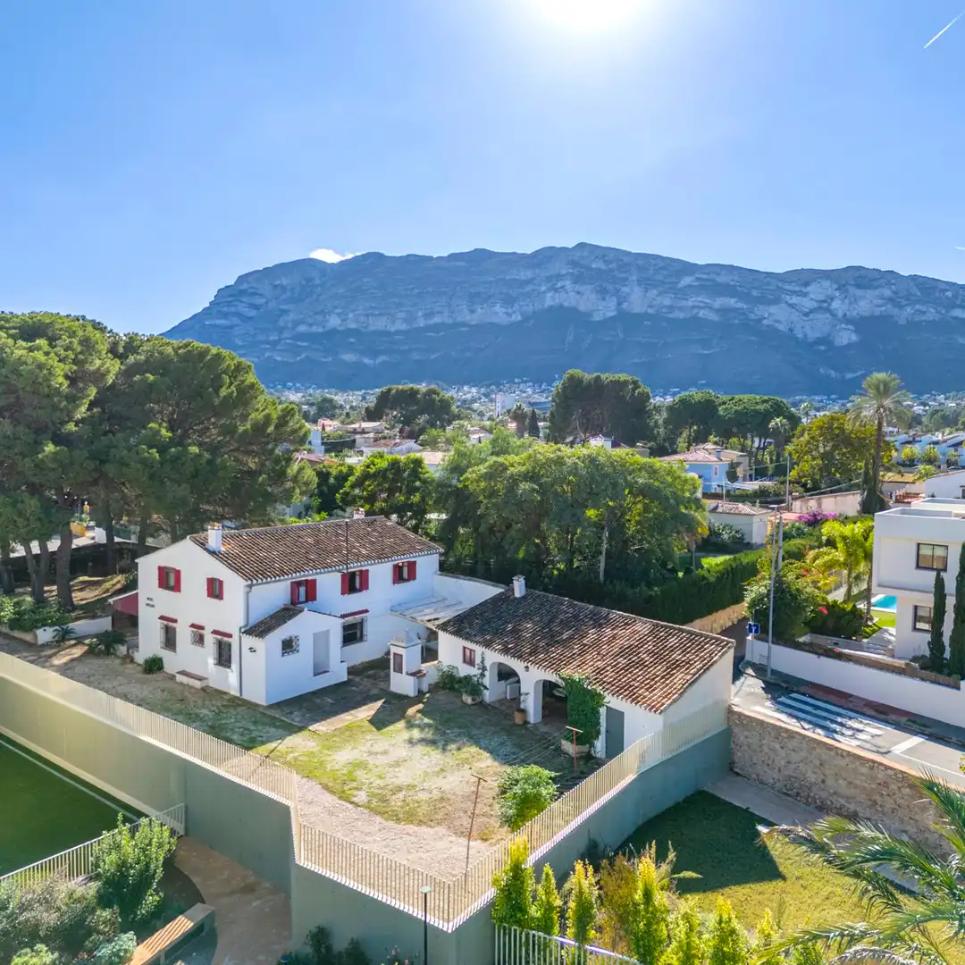 Exterior view of Houses for sale in Dénia  with Heating, Private garden and Terrace