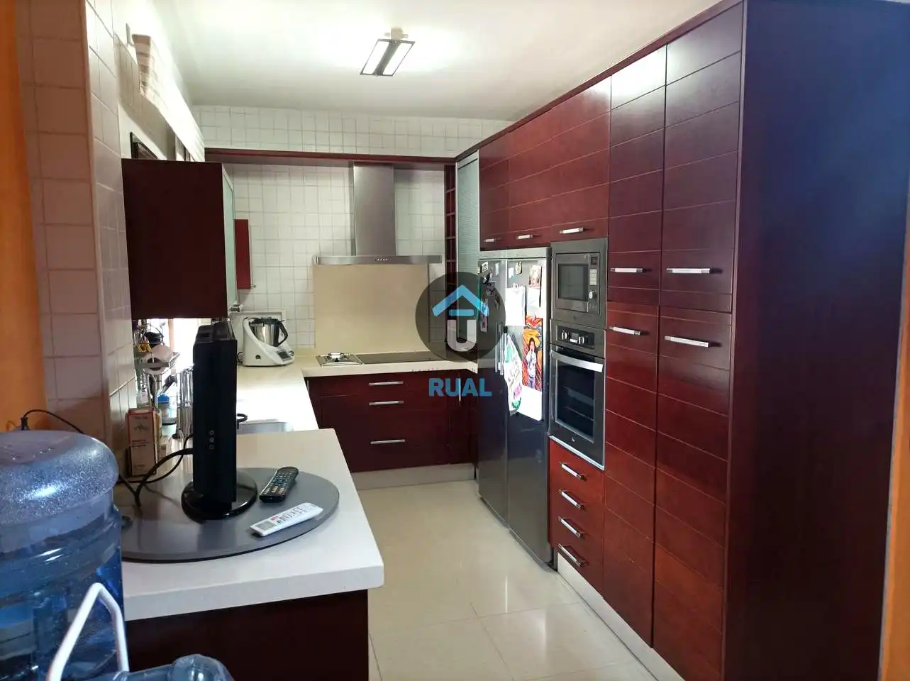 Cocina de Casa o chalet en venta en Mairena del Aljarafe con Aire acondicionado, Jardín privado y Terraza