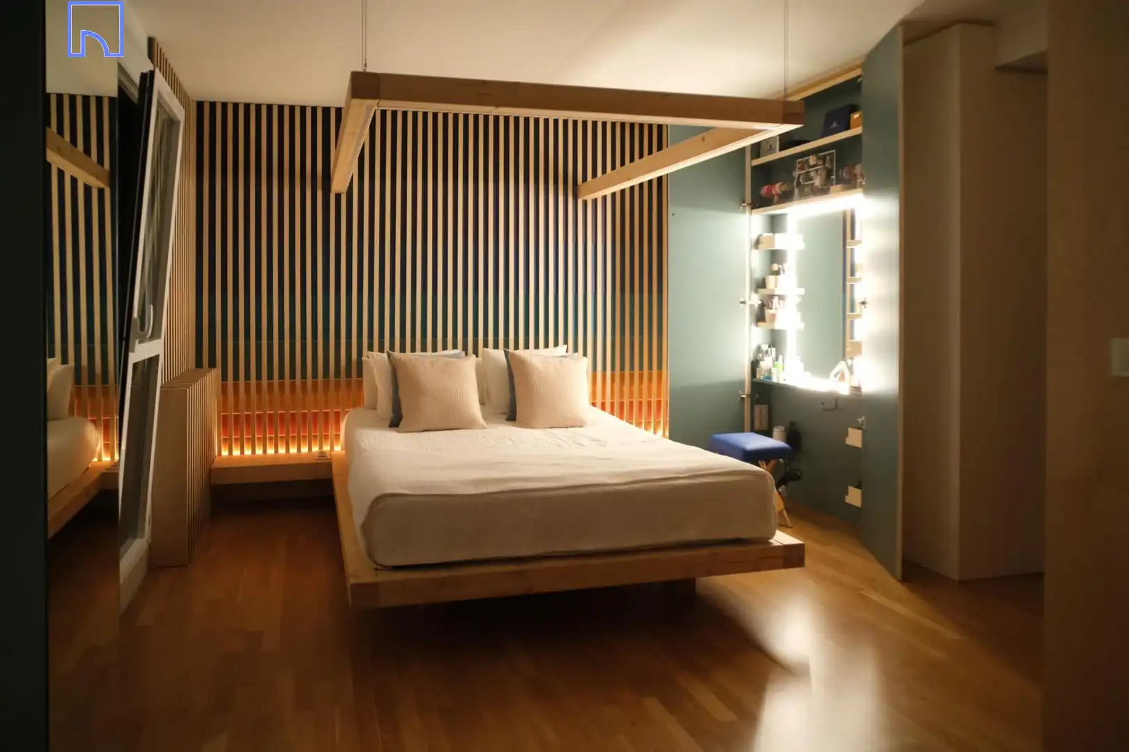 Schlafzimmer von Wohnung zum Verkauf in Castejón (Navarra) mit Klimaanlage, Heizung und Terrasse