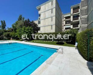 Swimming pool of Flat to rent in Majadahonda  with Air Conditioner, Parquet flooring and Terrace
