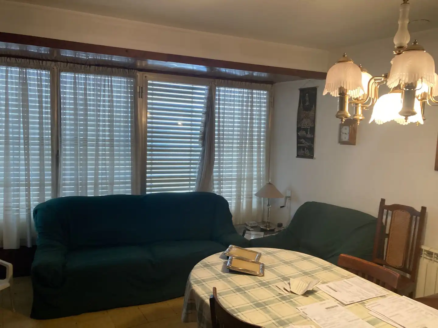 Sala d'estar de Casa o xalet en venda en Vilanova de Bellpuig amb Calefacció, Terrassa i Moblat
