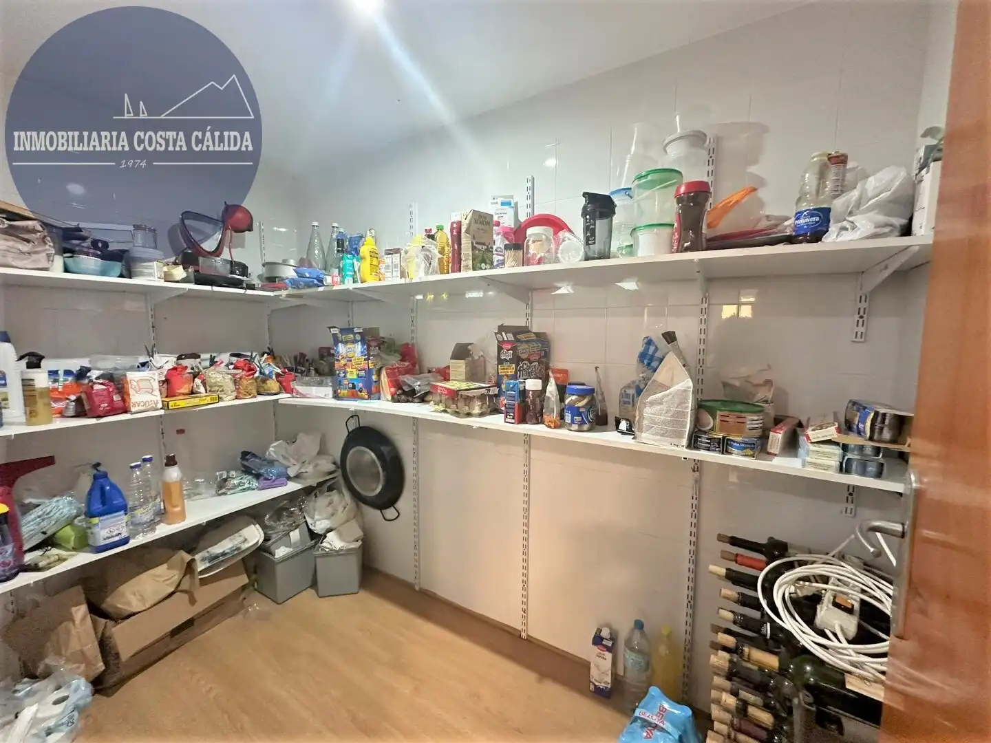 Cocina de Casa adosada en venta en Águilas con Aire acondicionado, Calefacción y Jardín privado
