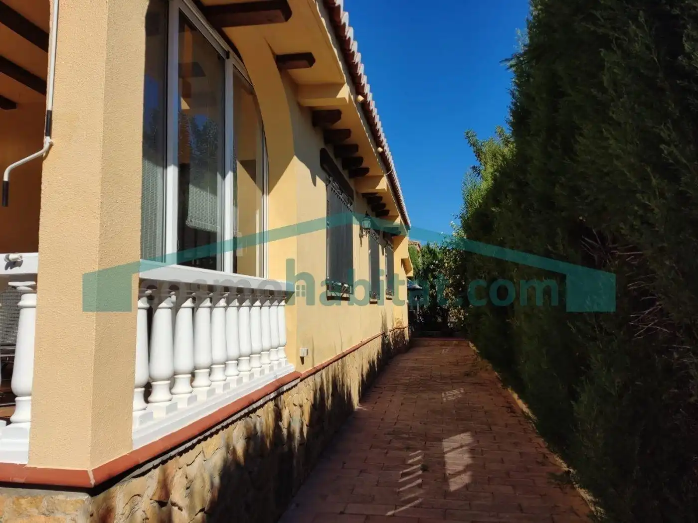 Vista exterior de Casa o chalet de alquiler en Náquera con Aire acondicionado, Jardín privado y Terraza