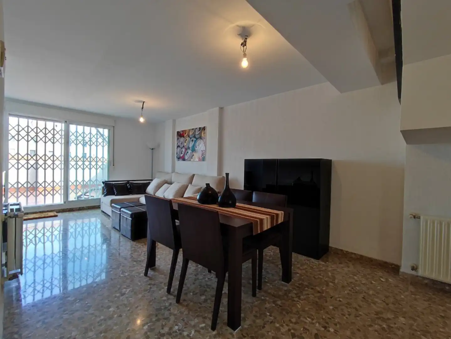 Sala d'estar de Àtic de lloguer en Jesús