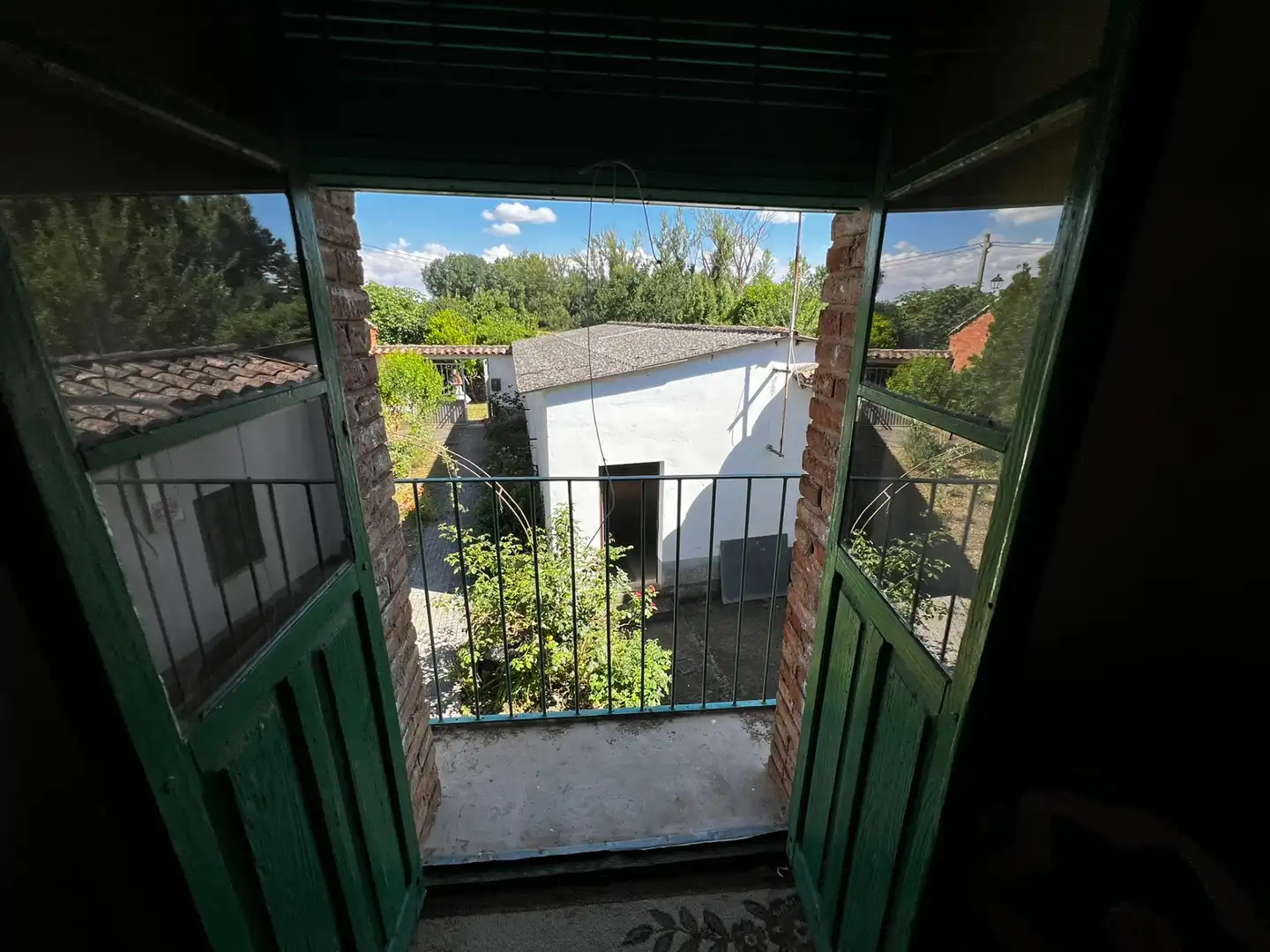 Terrassa de Casa o xalet en venda en Olmos de Ojeda amb Calefacció, Jardí privat i Terrassa