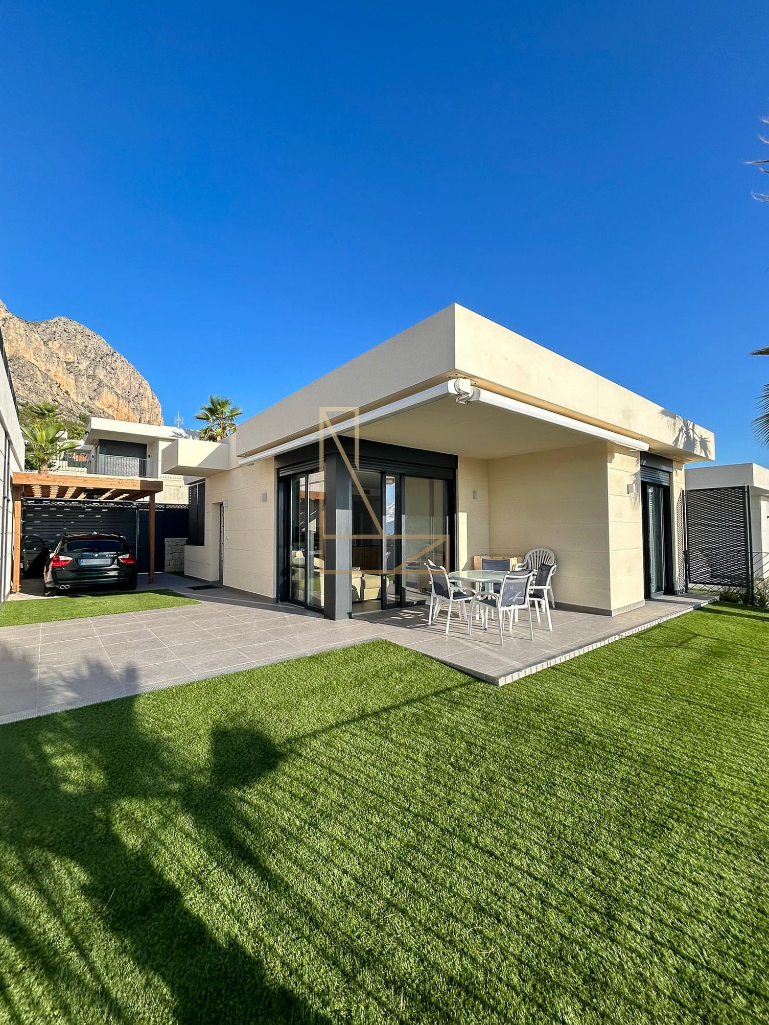 Exterior view of House or chalet for sale in Polop  with Air Conditioner, Heating and Private garden