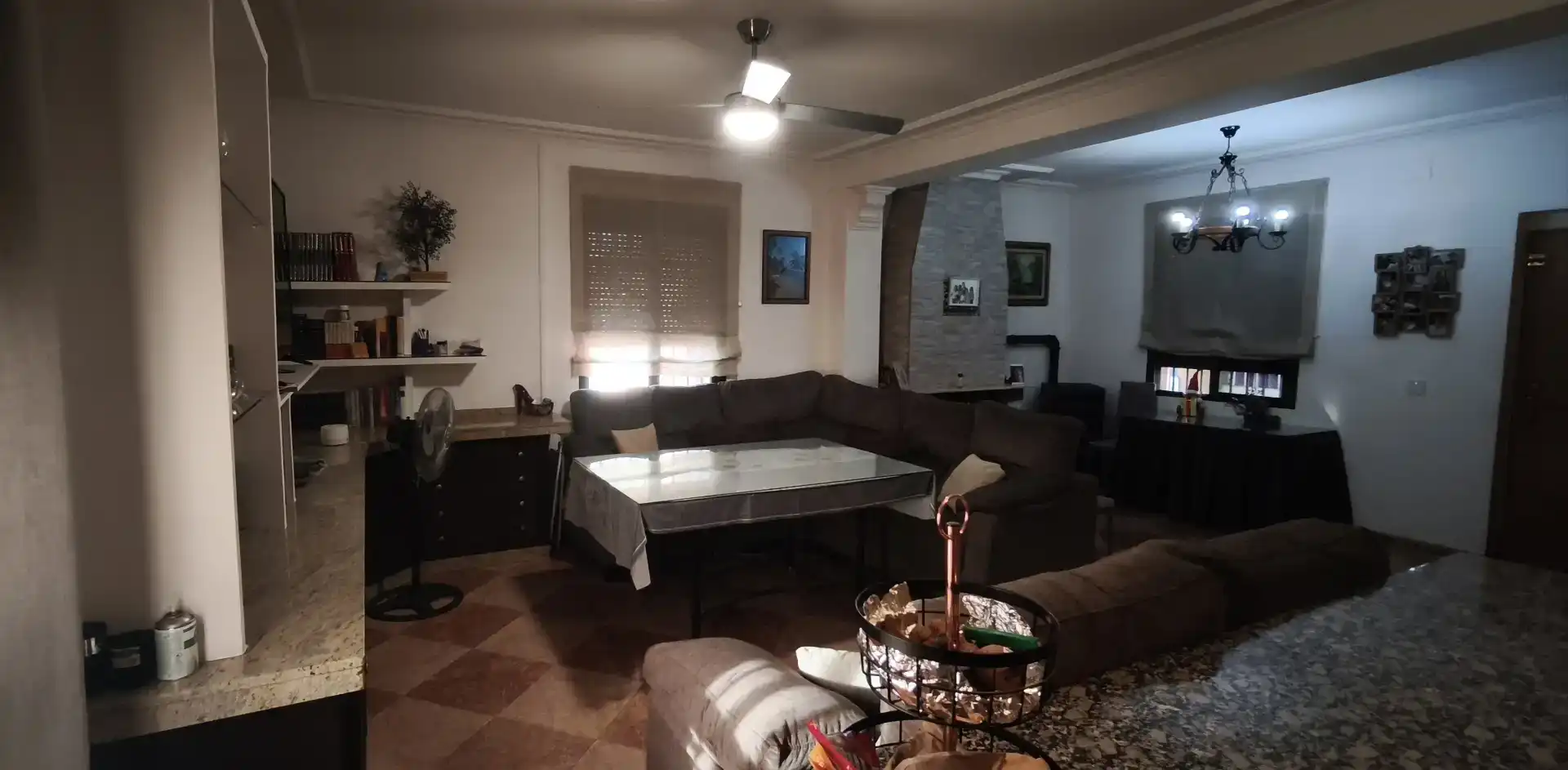 Sala d'estar de Casa o xalet en venda en  Córdoba Capital amb Aire condicionat
