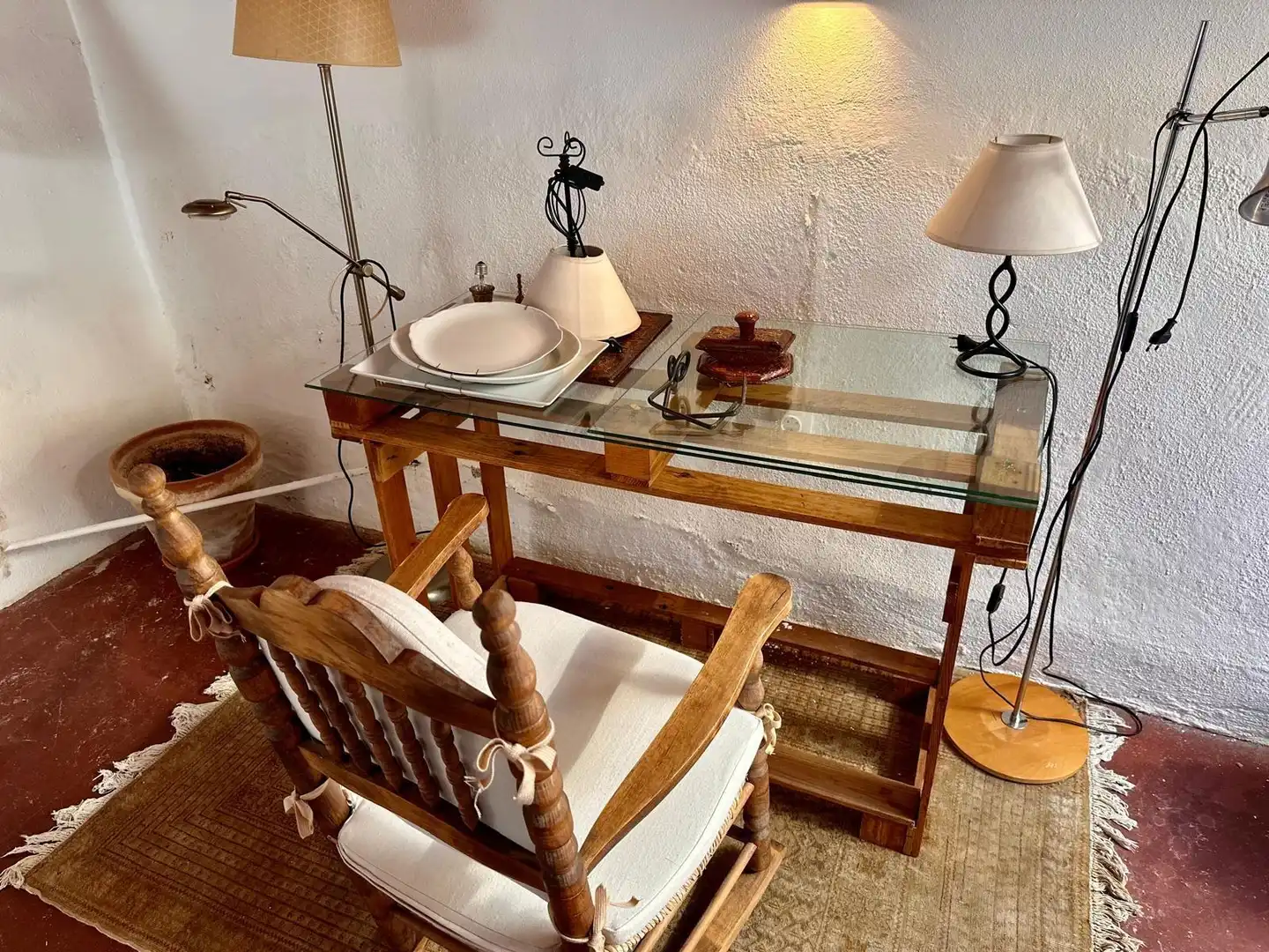 Comedor de Finca rústica en venta en Peñarroya-Pueblonuevo con Terraza y Amueblado