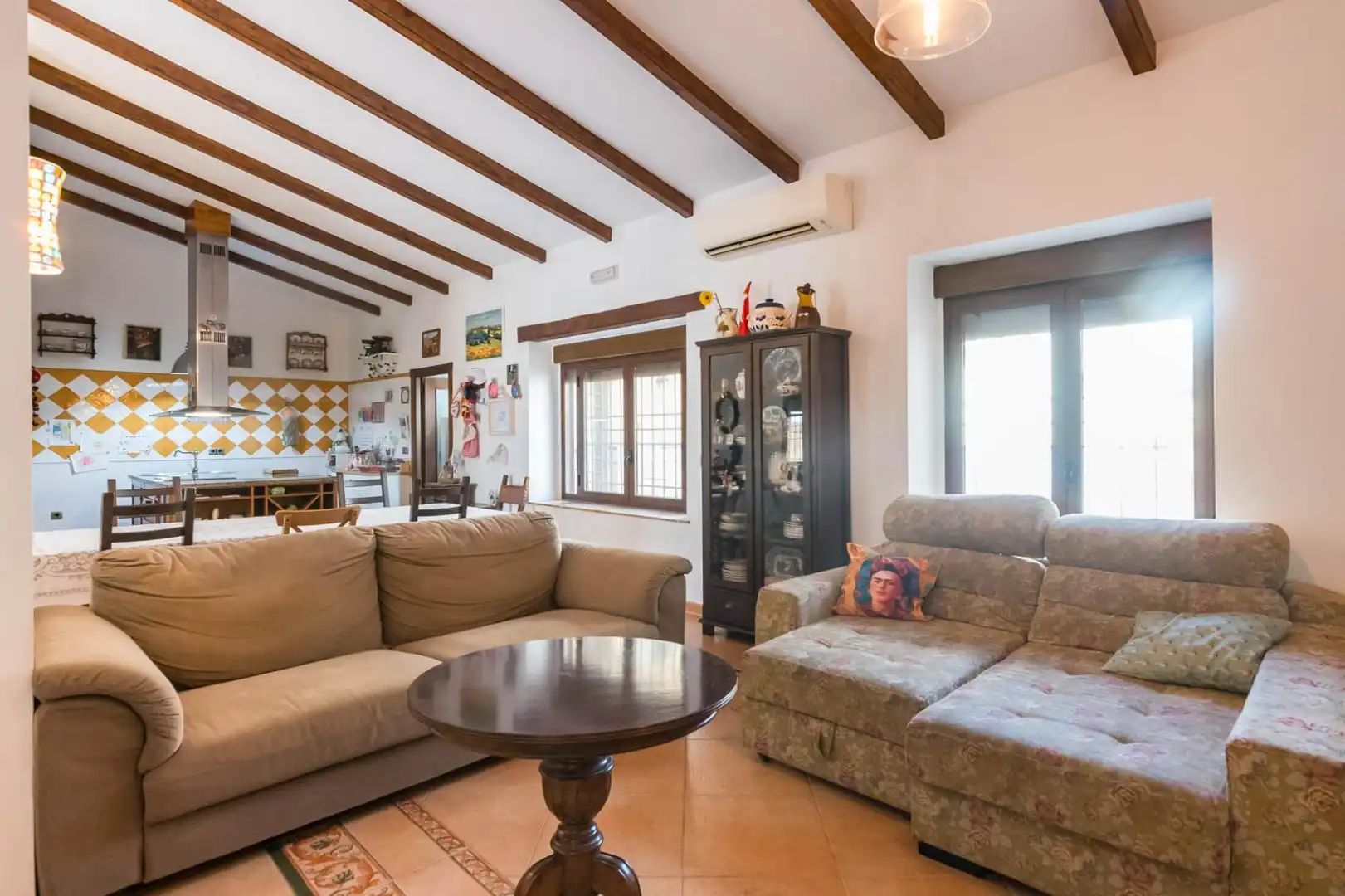 Sala d'estar de Casa o xalet en venda en Murcia amb Aire condicionat i Balcó