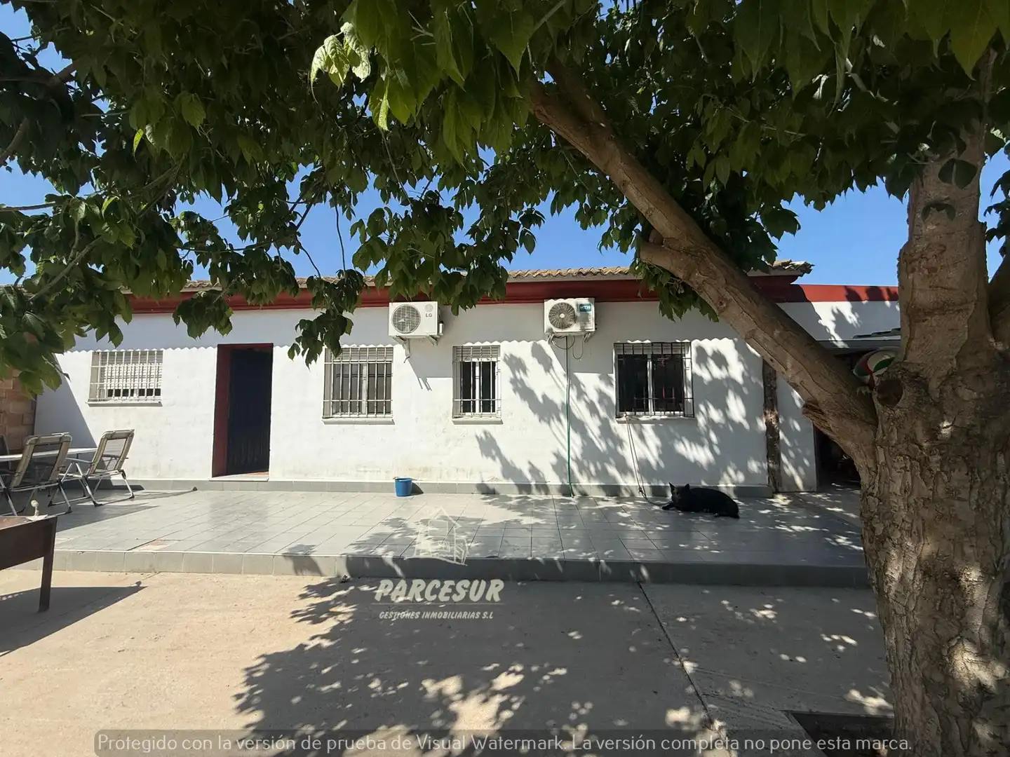 Vista exterior de Casa o xalet en venda en Córdoba amb Aire condicionat i Jardí privat