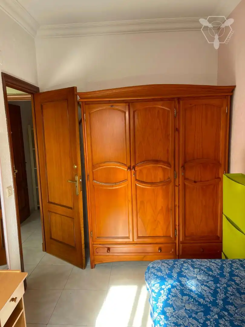 Bedroom of Flat for sale in Huelva  with Terrace and Furnished