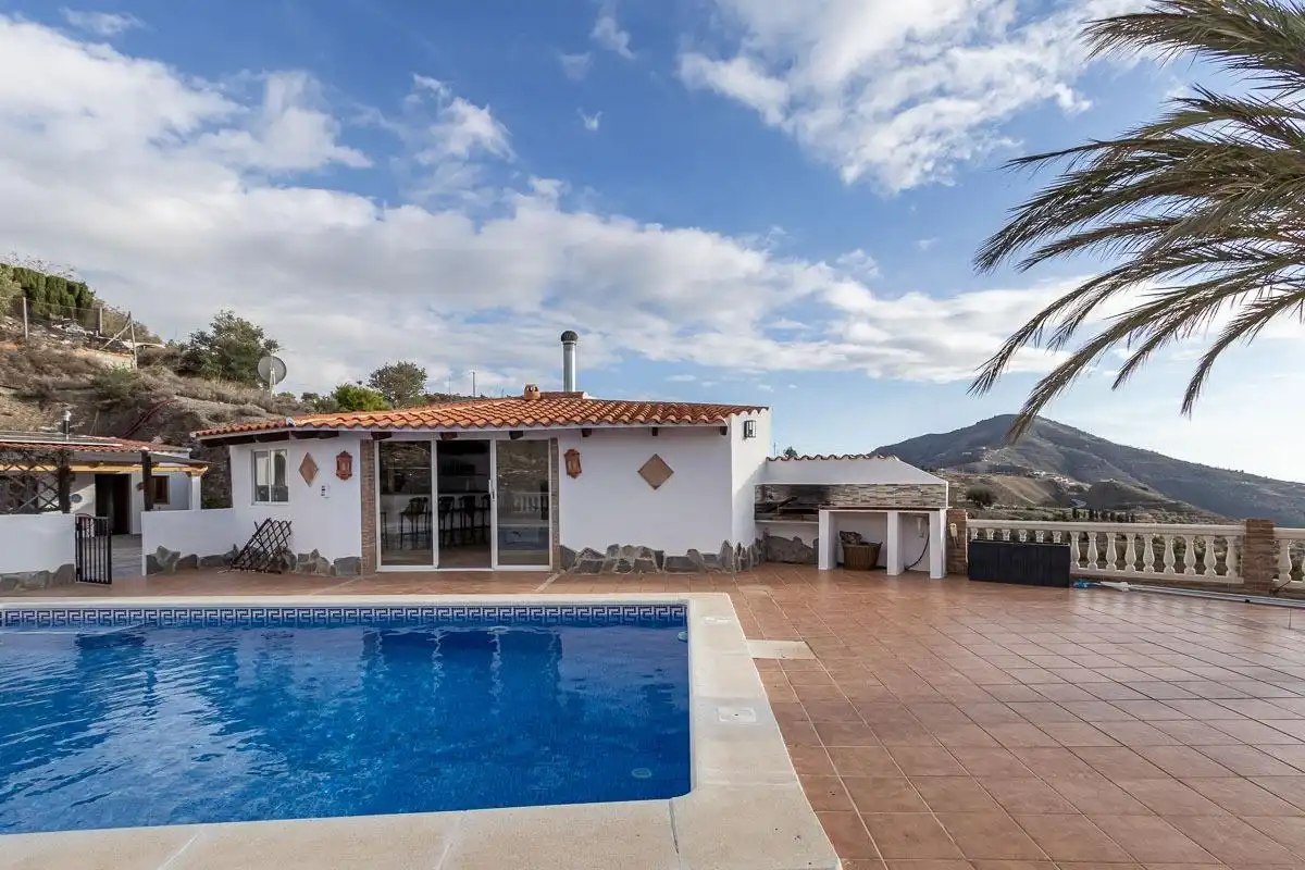 Vista exterior de Casa o chalet en venta en Jete con Aire acondicionado, Calefacción y Jardín privado
