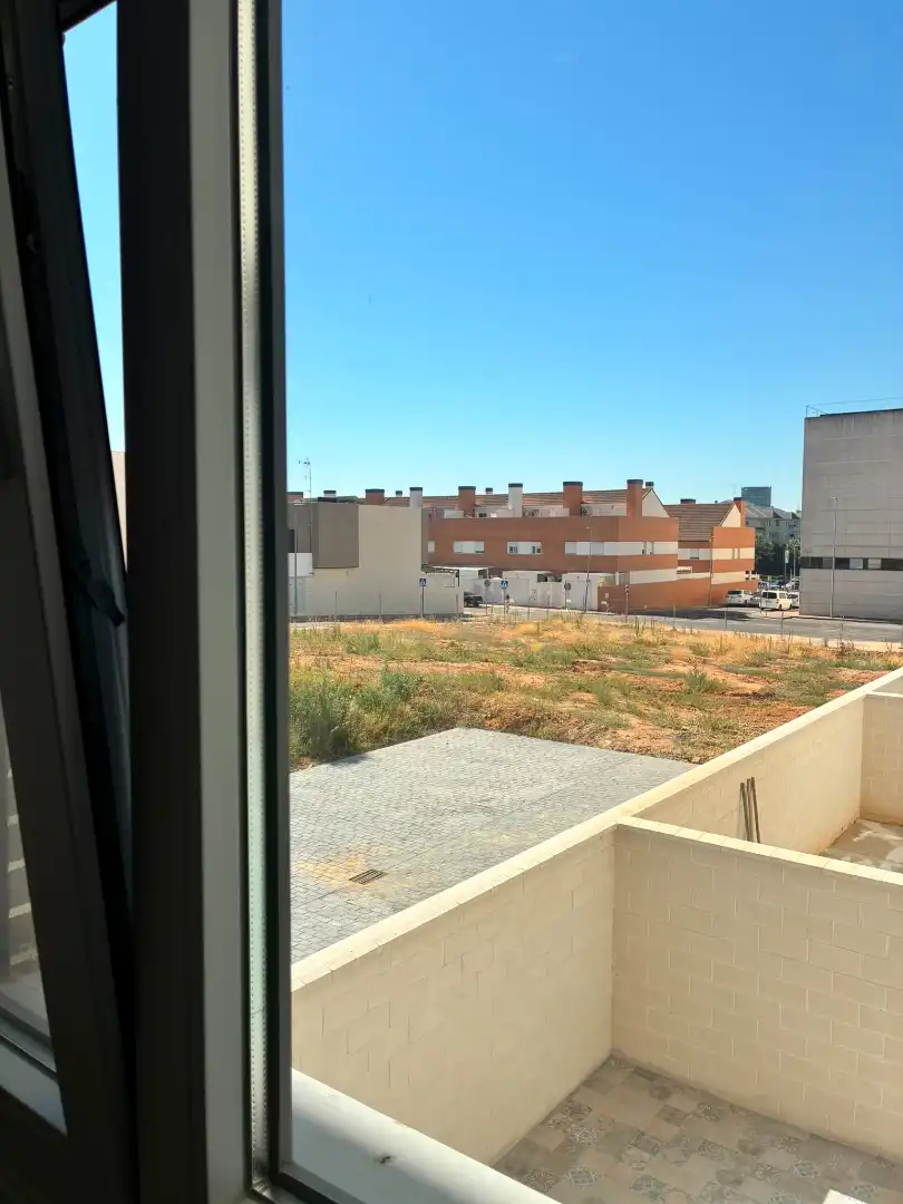 Exterior view of Flat for sale in Badajoz  with Air Conditioner, Heating and Storage room