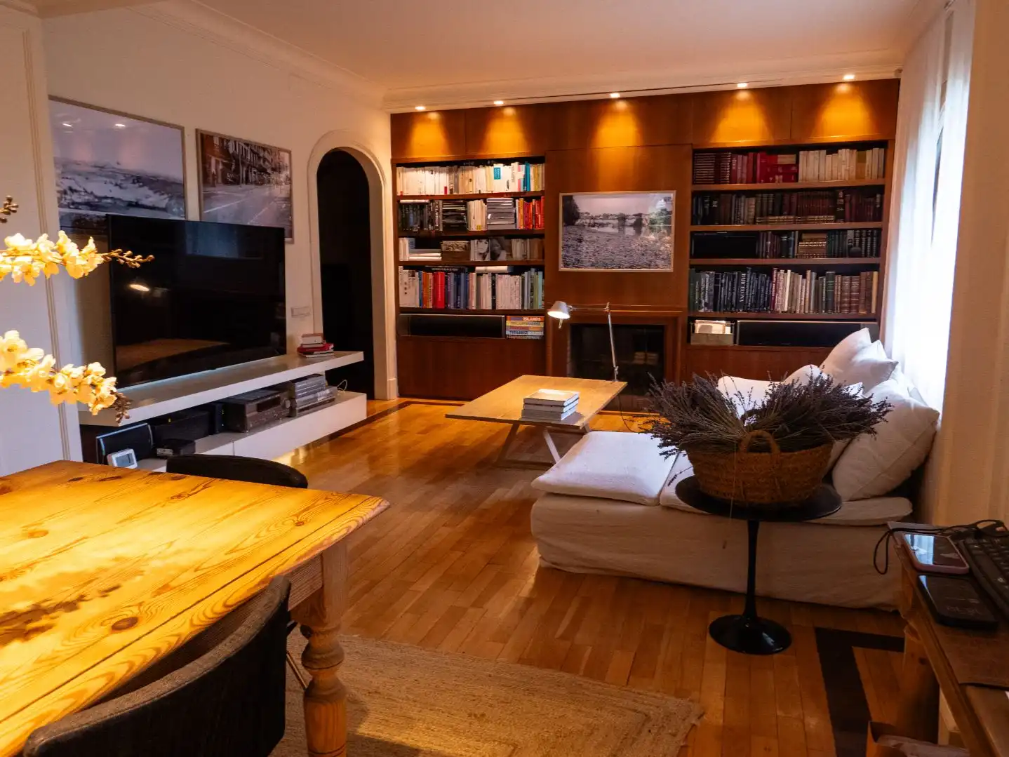 Sala de estar de Casa o chalet en venta en Premià de Dalt con Aire acondicionado, Terraza y Balcón
