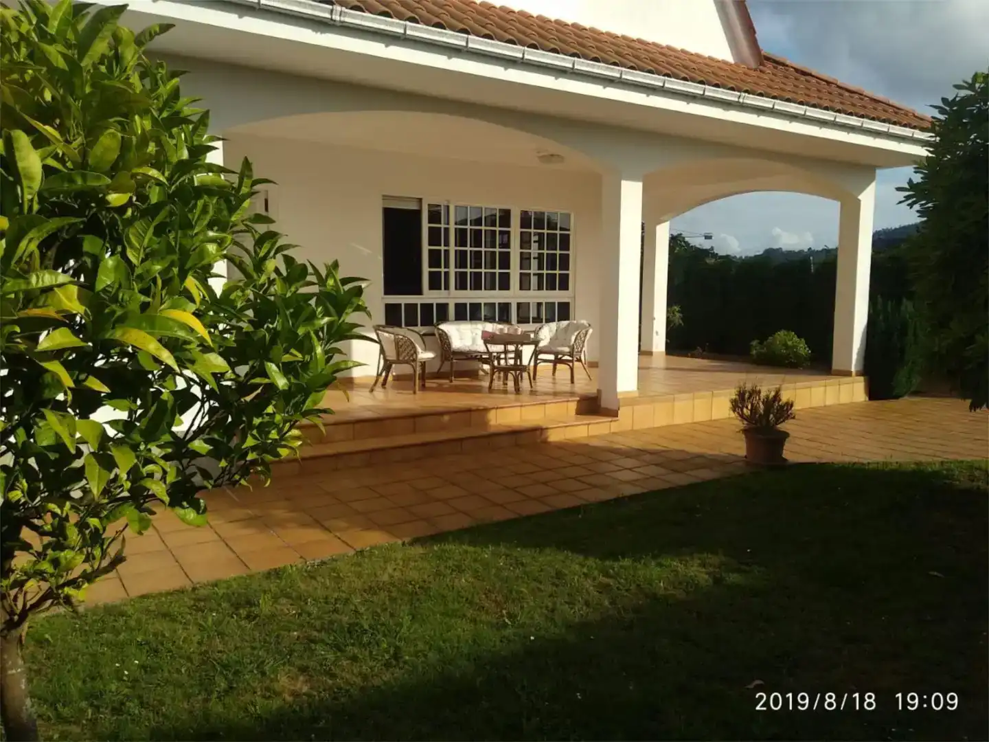 Terraza de Casa o chalet de alquiler en Cabanas con Jardín privado, Parquet y Piscina