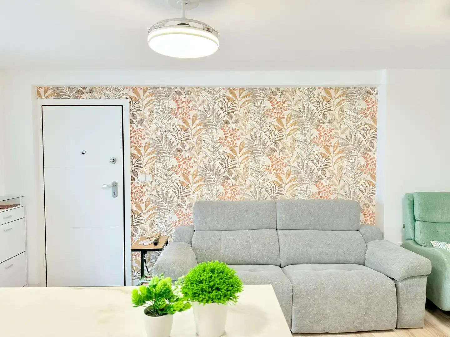 Wohnzimmer von Wohnungen zum Verkauf in La Manga del Mar Menor mit Klimaanlage, Heizung und Terrasse