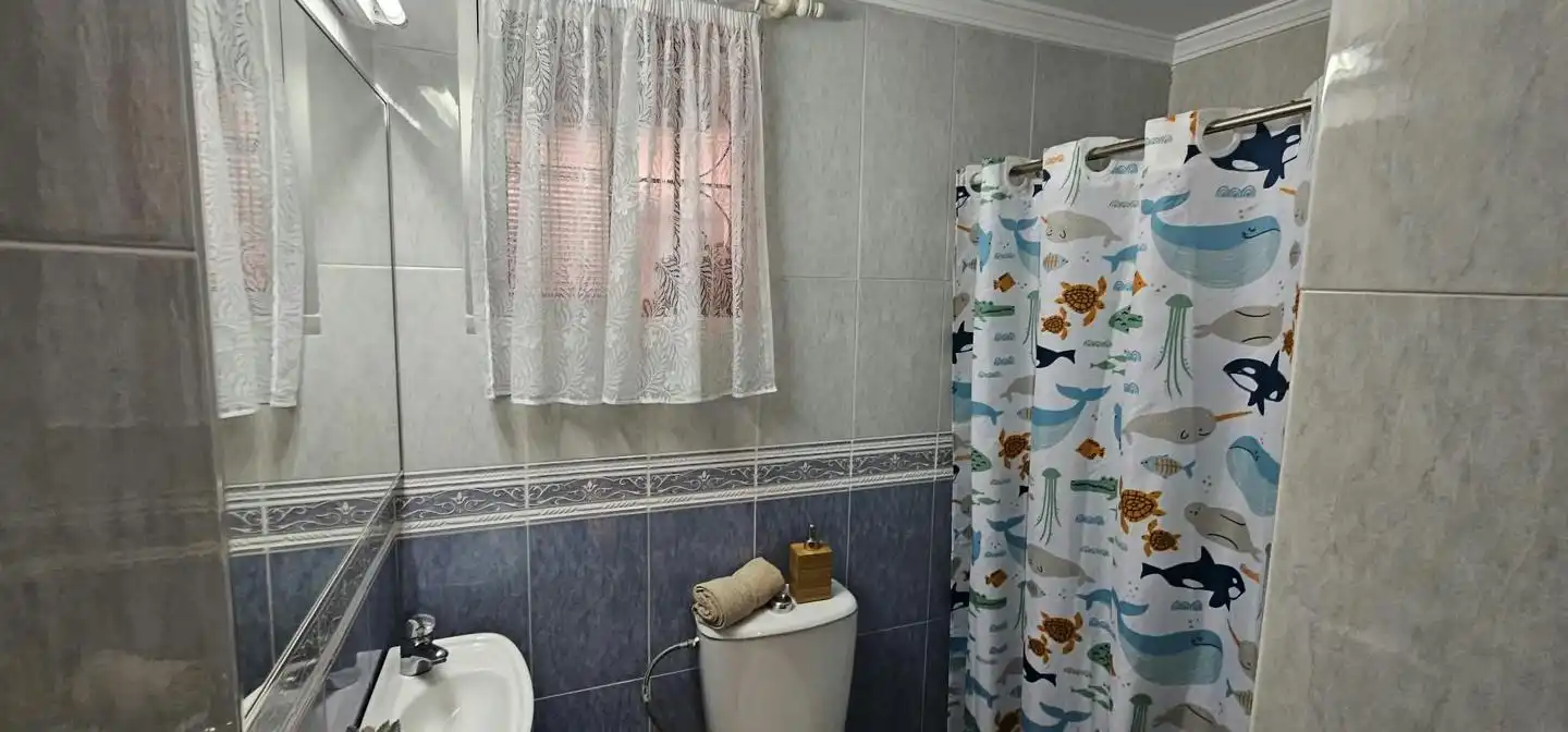 Bany de Casa adosada en venda en Málaga amb Aire condicionat i Terrassa