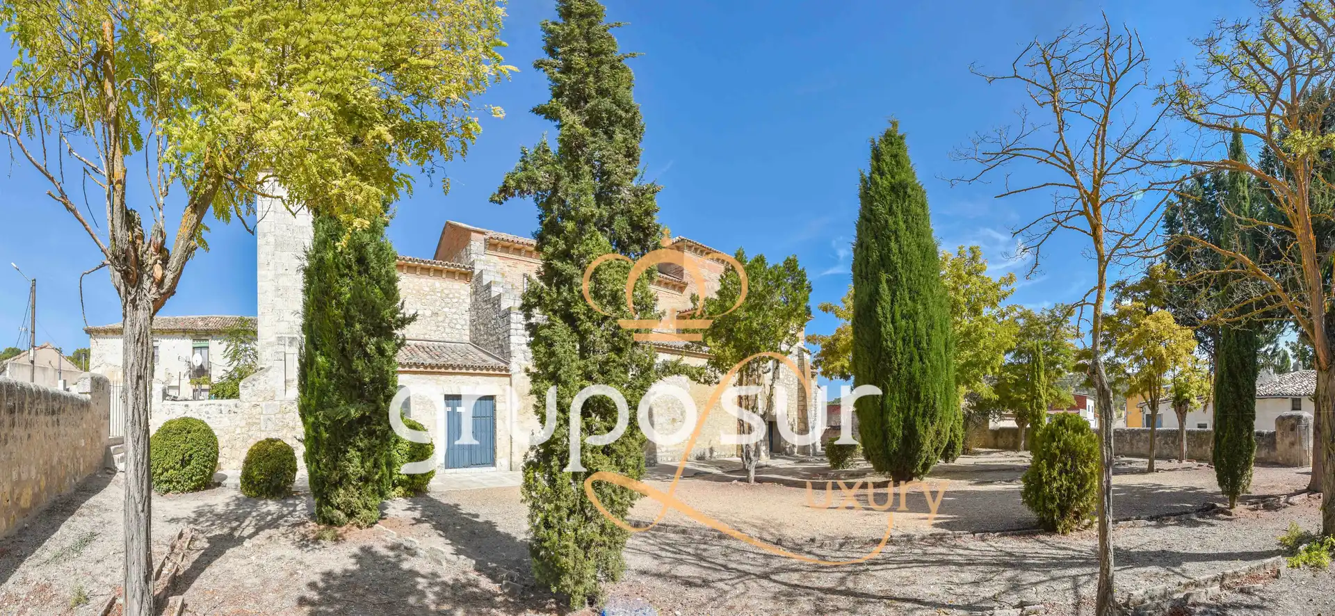 Vista exterior de Casa o chalet en venta en San Cebrián de Mazote con Calefacción, Jardín privado y Parquet