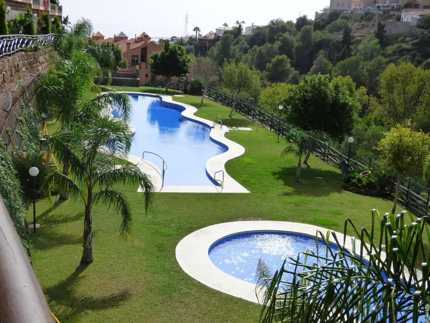 Piscina de Apartamento en venta en Fuengirola con Aire acondicionado, Jardín privado y Terraza