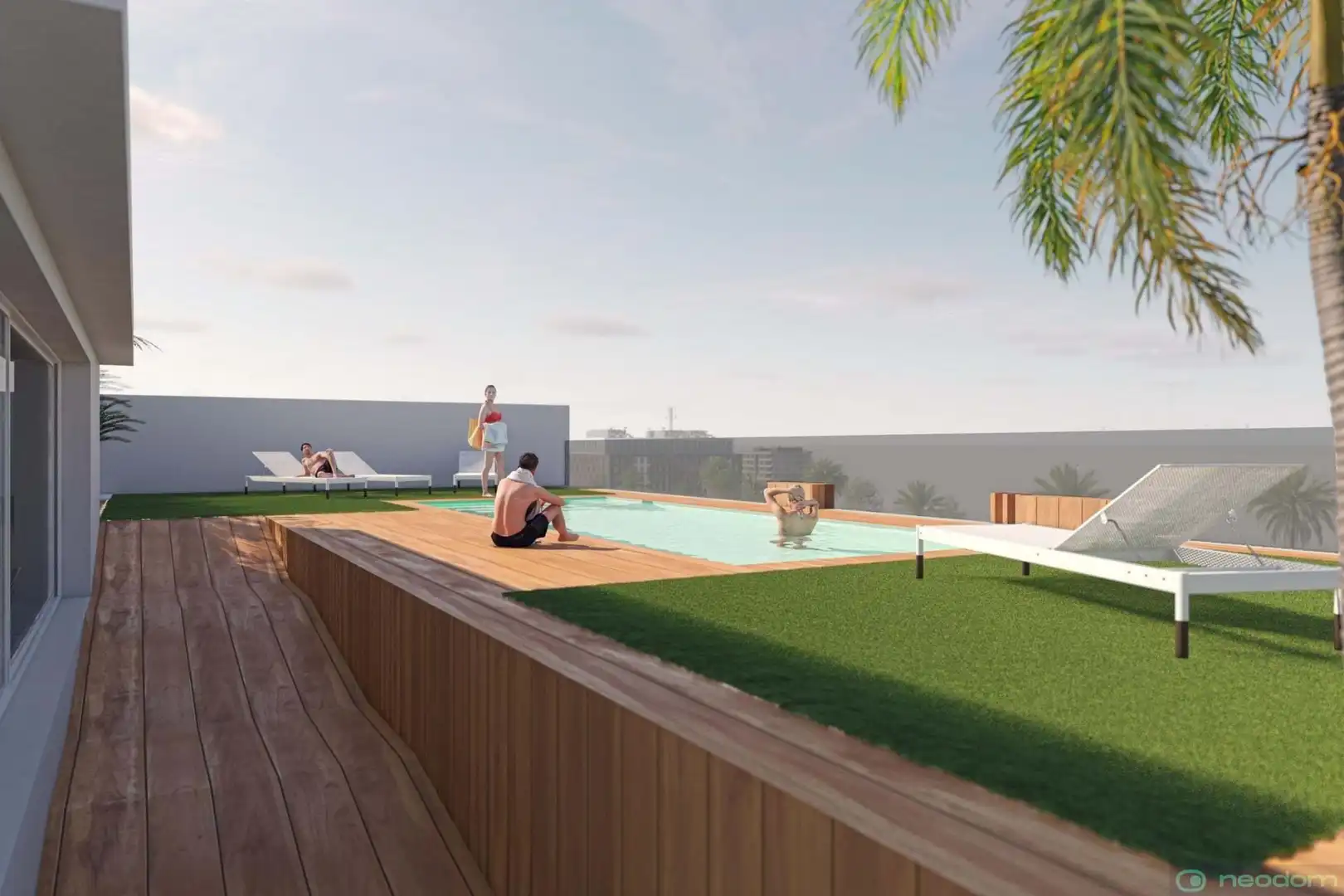 Attique avec piscine à vendre à Lo Pagán, imagen 2