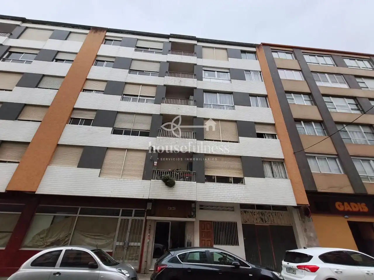 Exterior view of Flat for sale in Ferrol  with Furnished and Balcony