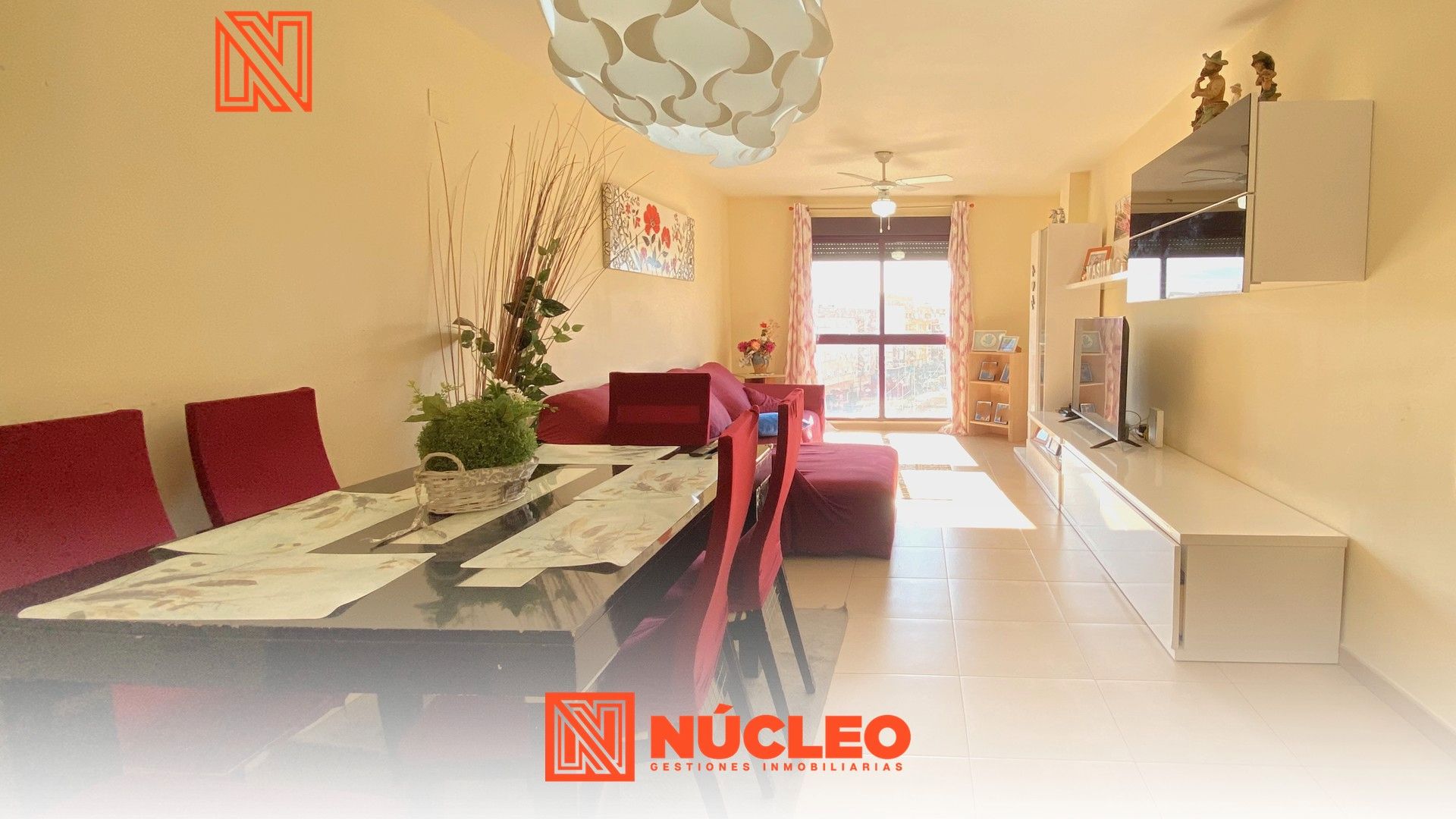 Living room of Flat for sale in Almazora / Almassora  with Air Conditioner, Storage room and Balcony