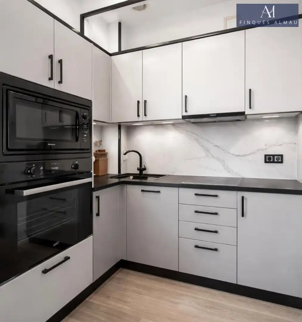 Kitchen of Flat for sale in Castelldefels  with Private garden, Terrace and Community pool