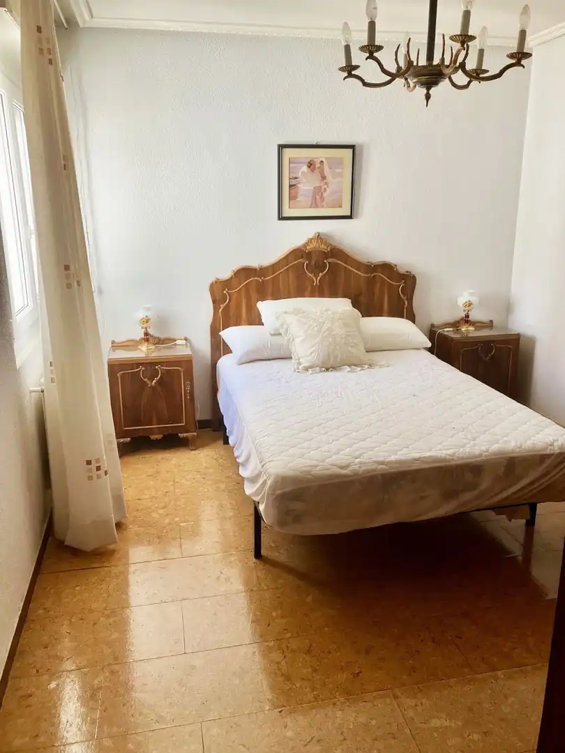 Bedroom of Flat for sale in Palencia  with Heating, Terrace and Storage room