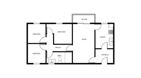 Photo 3 of Flat for sale in La Oliva, Sevilla Capital