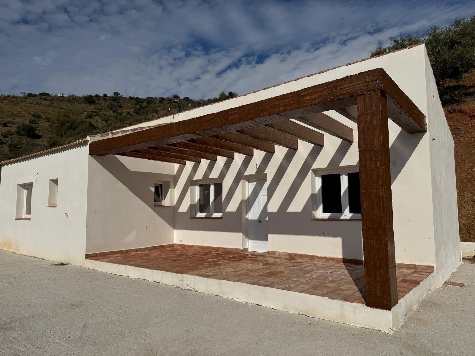 Vista exterior de Casa o chalet en venta en Colmenar con Terraza