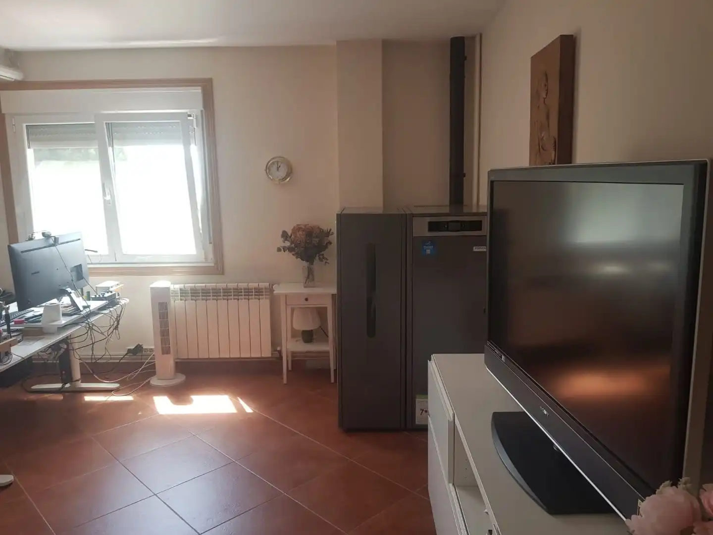 Sala d'estar de Pis en venda en Oza dos Ríos amb Calefacció, Parquet i Traster