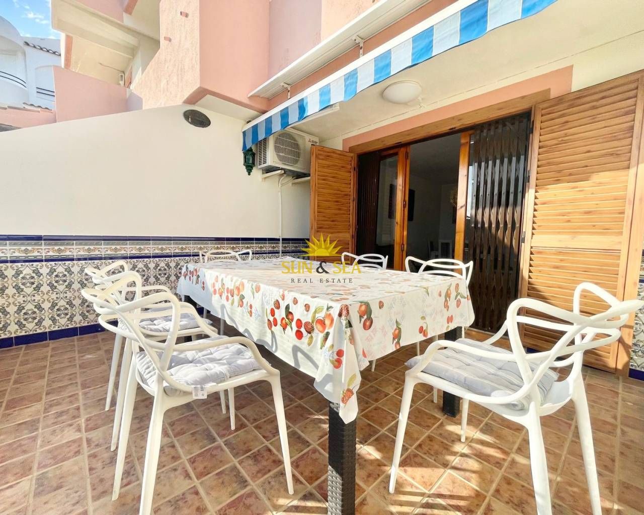 Jardí de Casa o xalet de lloguer en Mazarrón amb Aire condicionat, Calefacció i Terrassa