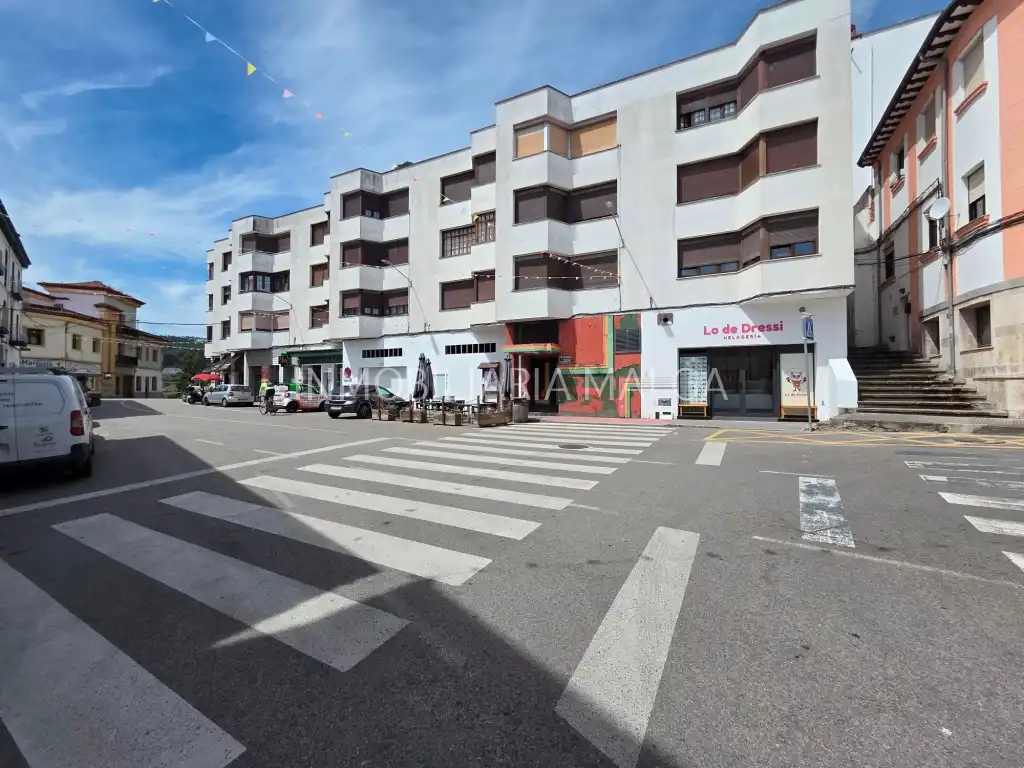 Vista exterior de Pis en venda en Colunga amb Calefacció, Parquet i Moblat