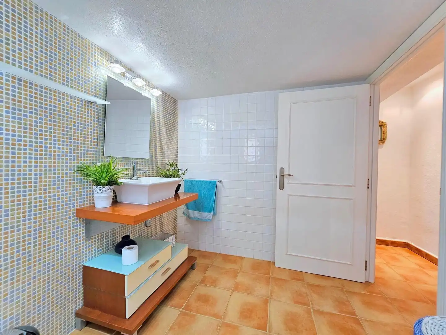 Bathroom of Detached homes for rent in La Manga del Mar Menor  with Air Conditioner, Heating and Terrace